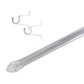 Evideco Adjustable Cafe Curtain Rod Diam 0.8 Inch