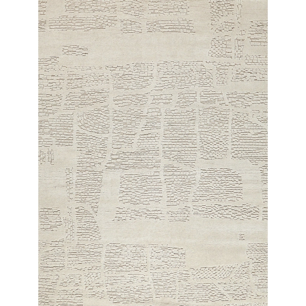 Calexico Flatweave New Zealand Wool Ivory Beige Area Rug
