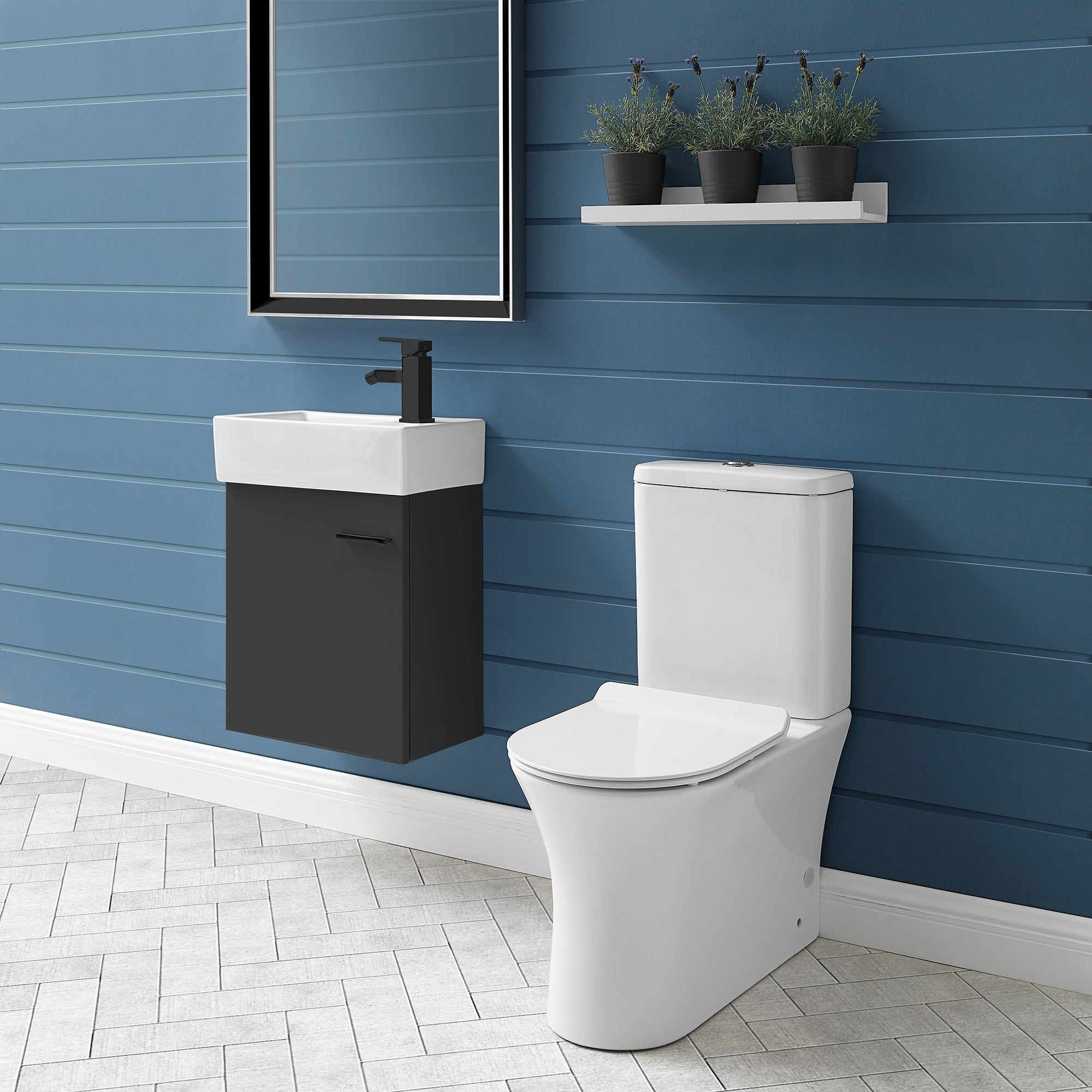Calice Two Piece Elongated Toilet Dual Flush .8 1.28 Gpf N A