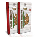 California Flag Cornhole Set Choose Your Size Accessories
