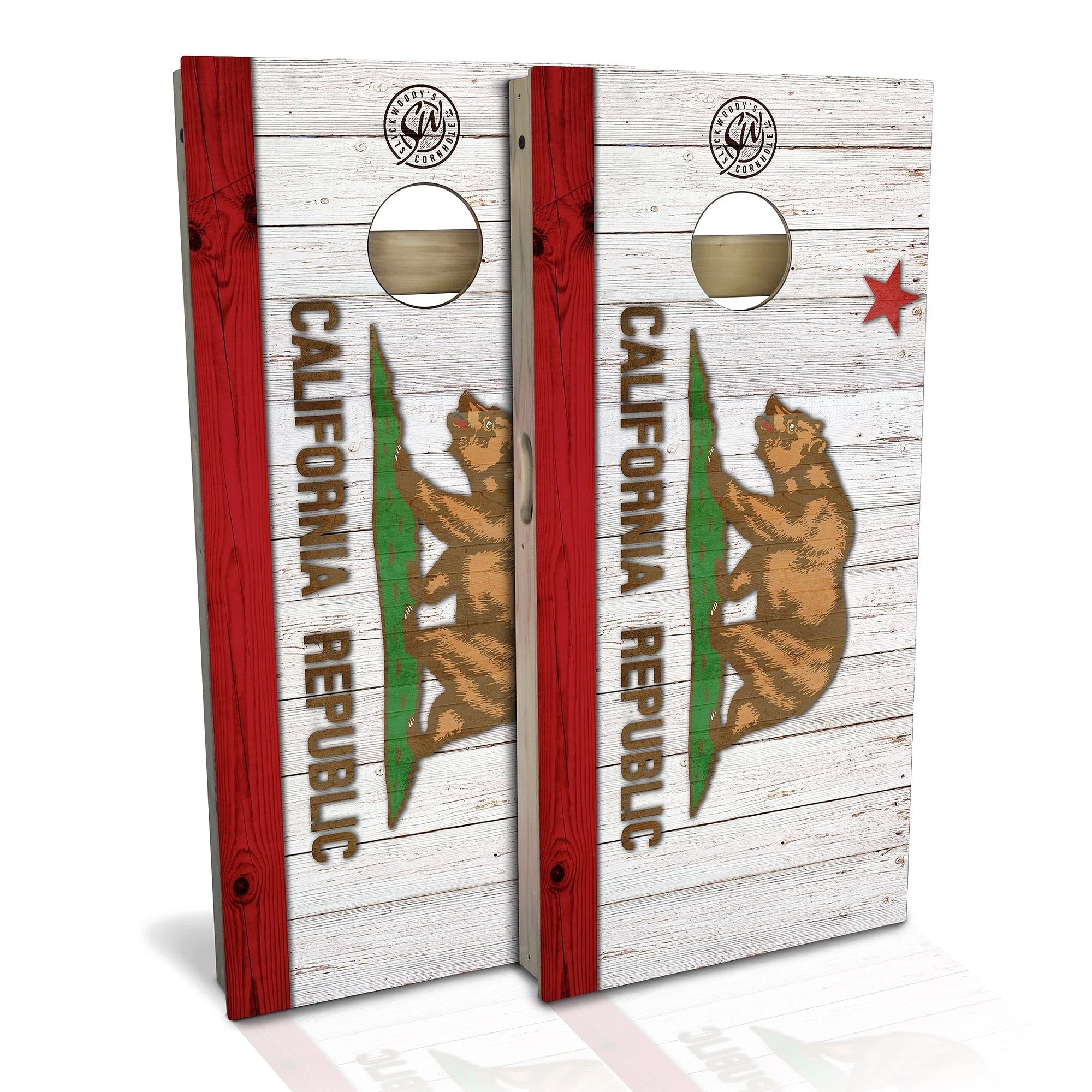California Flag Cornhole Set Choose Your Size Accessories