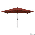 Havenside Home Newport Rectangular Crank Lift Umbrella
