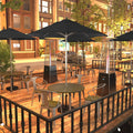 Sunline Brick 9 Ft Tiltable Market Umbrella