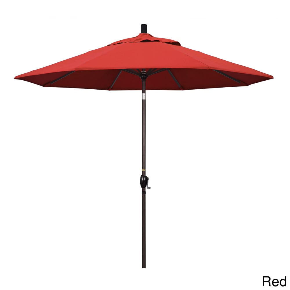 Havenside Home Pompano 9 Foot Crank Lift Round Umbrella