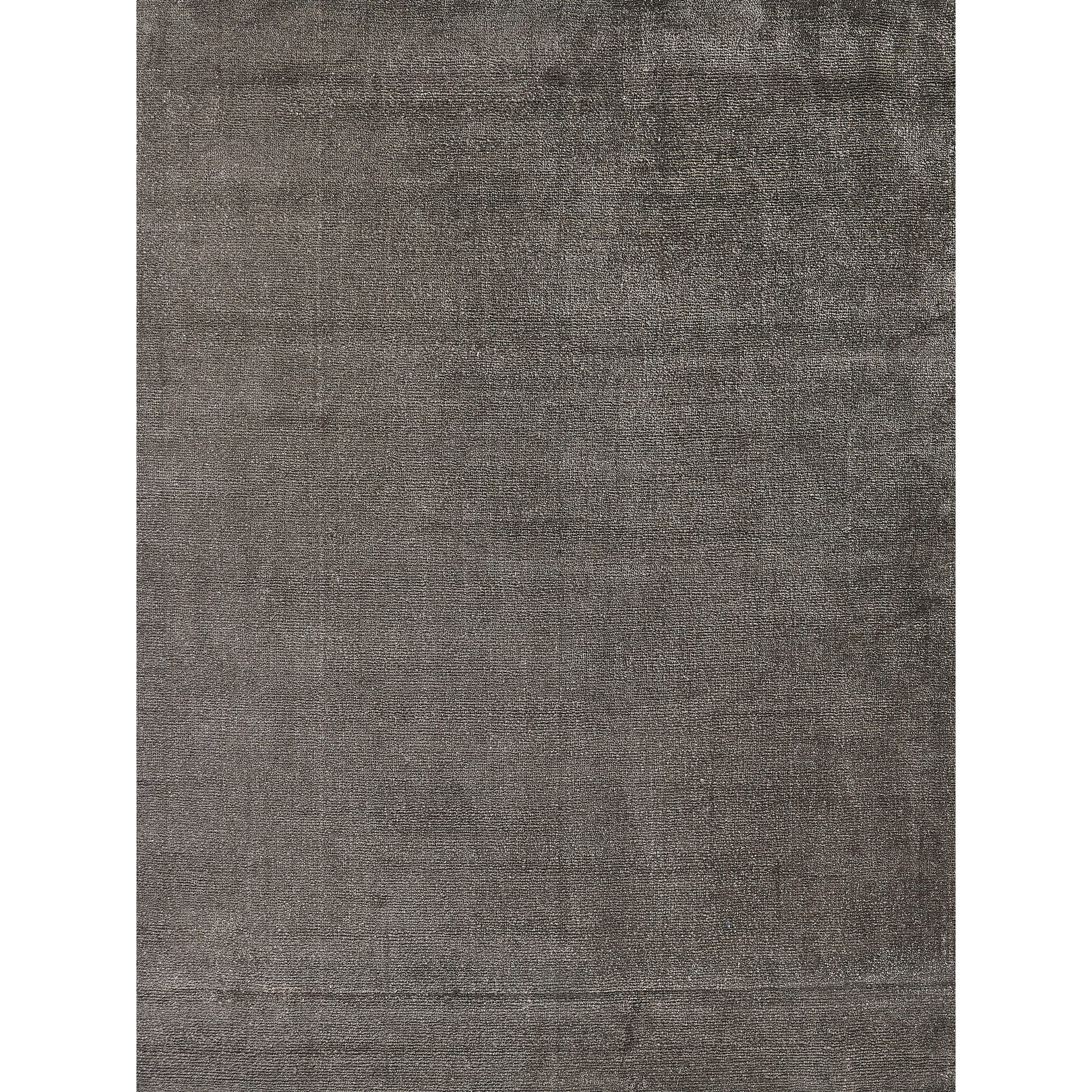 Calla Handloomed Bamboo Silk Khaki Area Rug 6 X 9