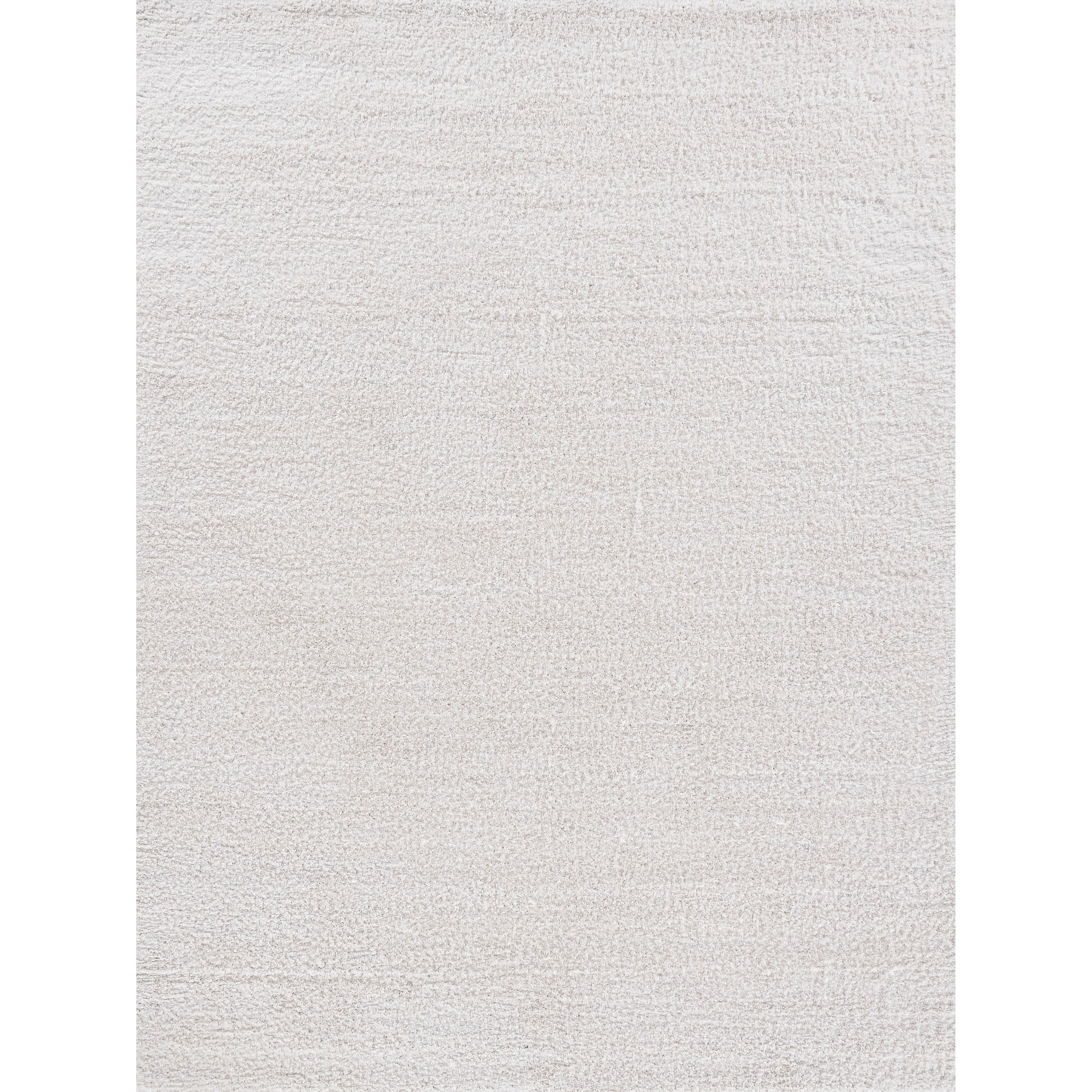 Calla Handloomed Bamboo Silk White Area Rug 14 X 18