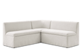 Callie Slipcover Extended L-Shaped Storage Banquette
