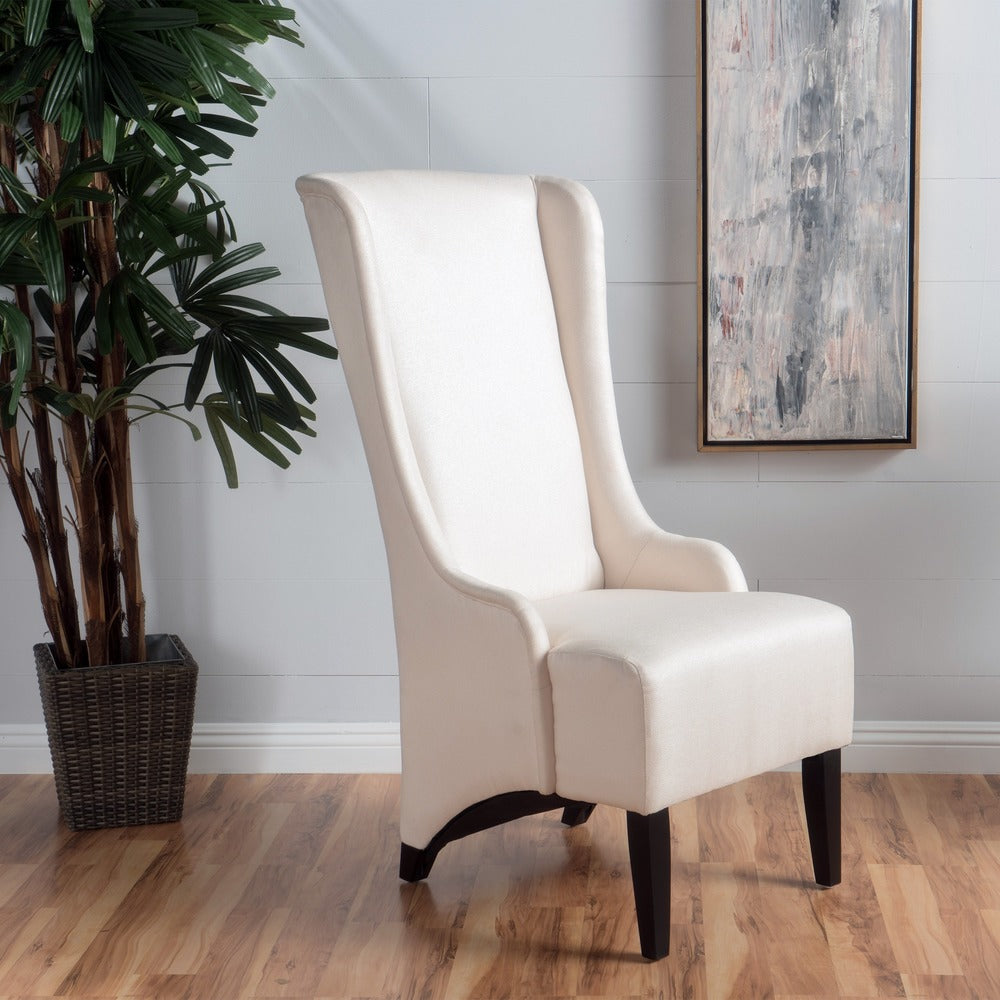 Callie High Back Fabric Dining Chair By Christopher Knight Home