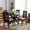 Callie Modern And Contemporary 5 Piece Dining Set
