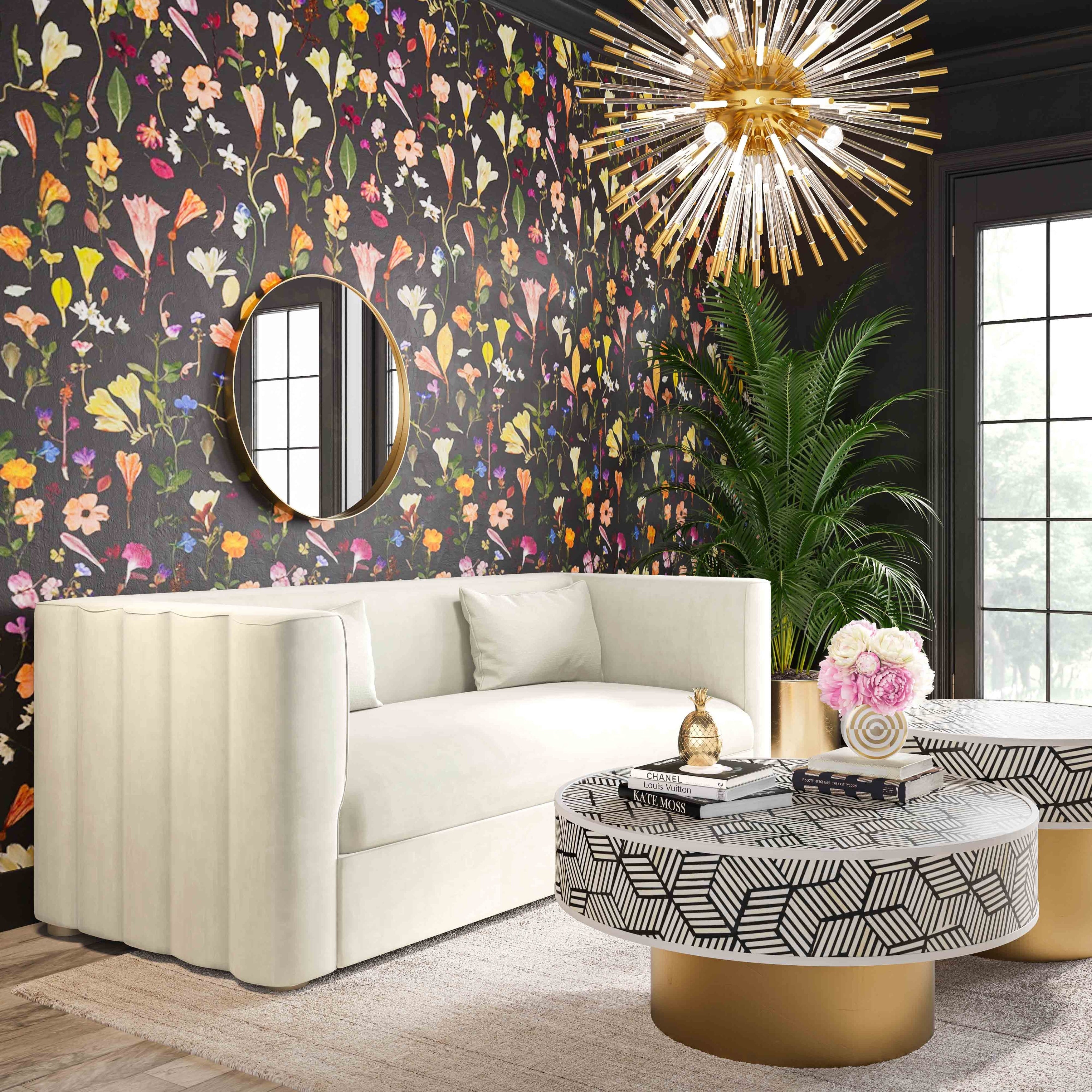 Callie Velvet Sofa