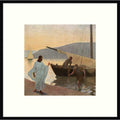 Calling Of Apostles Peter Andrew By Gebhard Fugel Wood Framed Wall Art Print