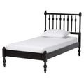 Callison Spindle Platform Bed Turned Farmhouse Bed Frame With Spoked Headboard And Sculpted Legs