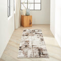 Calvin Klein Ck029 Captivating Indoor Only Cream Beige Sleek Area Rug