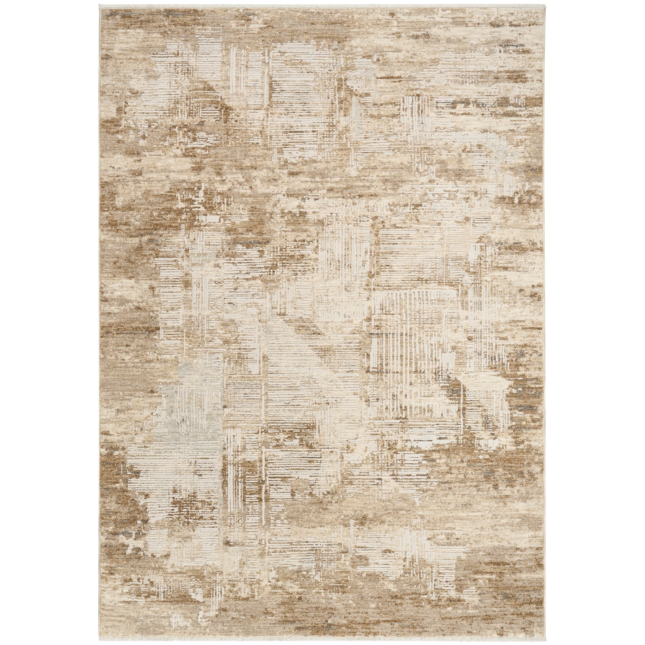 Calvin Klein Ck078 Summit Mocha Ivory Multi Toned Indoor Rug