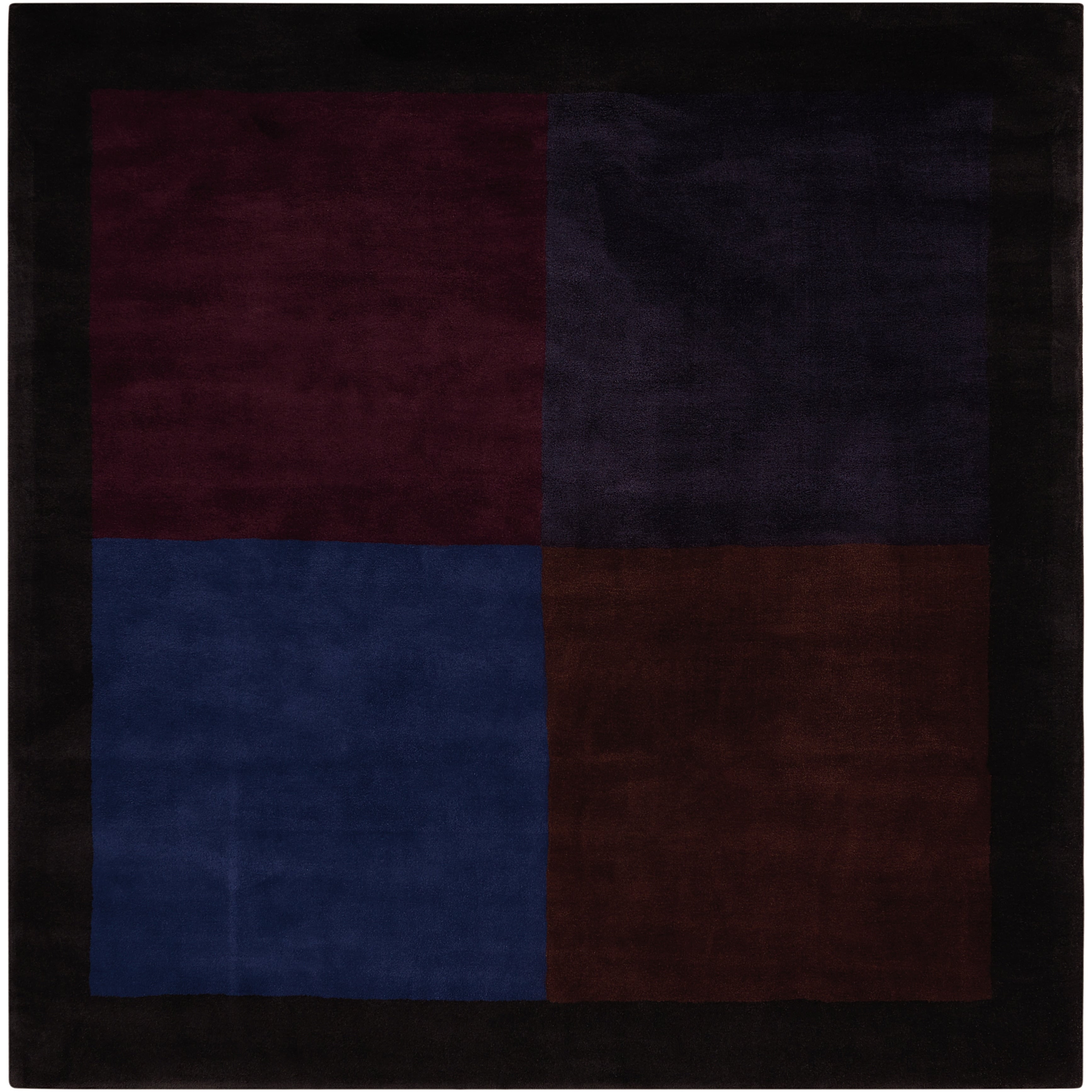 Calvin Klein Handcrafted Multicolor Area Rug By Nourison 8 Square