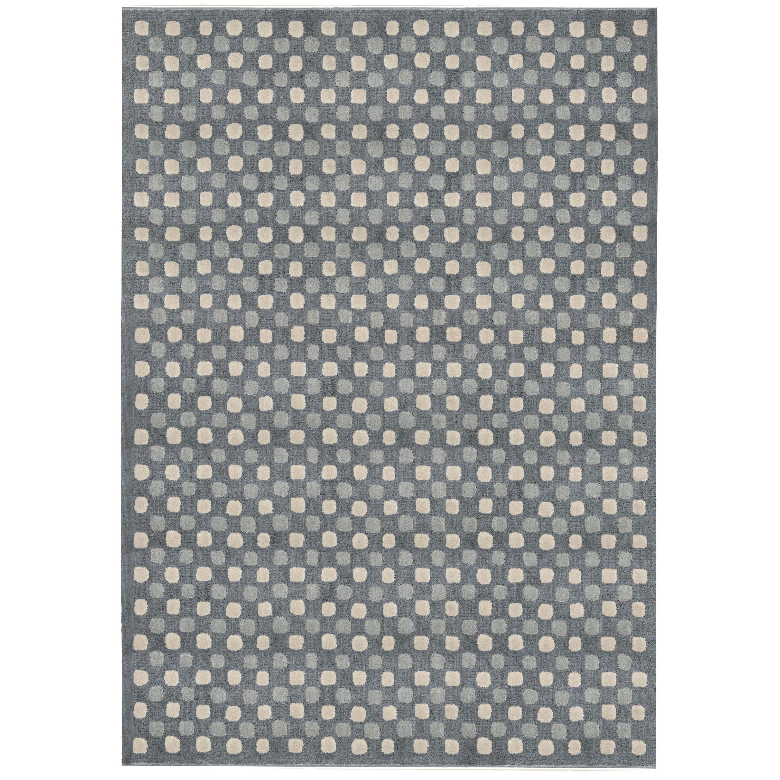 Calvin Klein Nara Steel Grey Area Rug By Nourison 93 X 1210