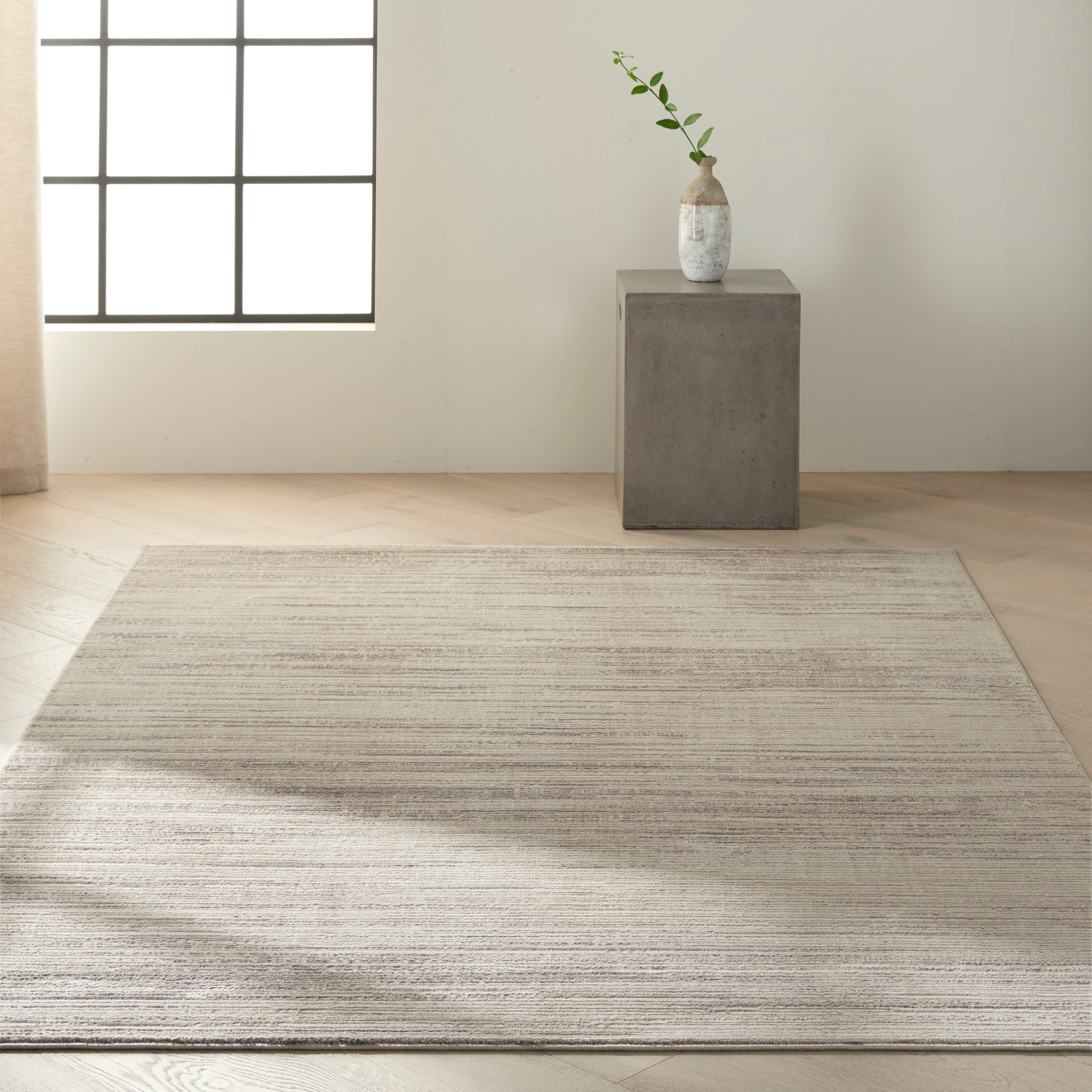 Calvin Klein Orlando Striped Area Rug
