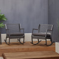 Calvin Rocker Set Of Two Black By Real Flame