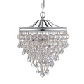 Crystorama Chloe Polished Chrome 3 Light Pendant