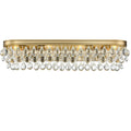 8 Light Vibrant Gold Bath Vanity Light