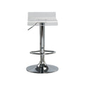 Camargo Low Back Swivel Adjustable Height Bar Stool Set Of 2