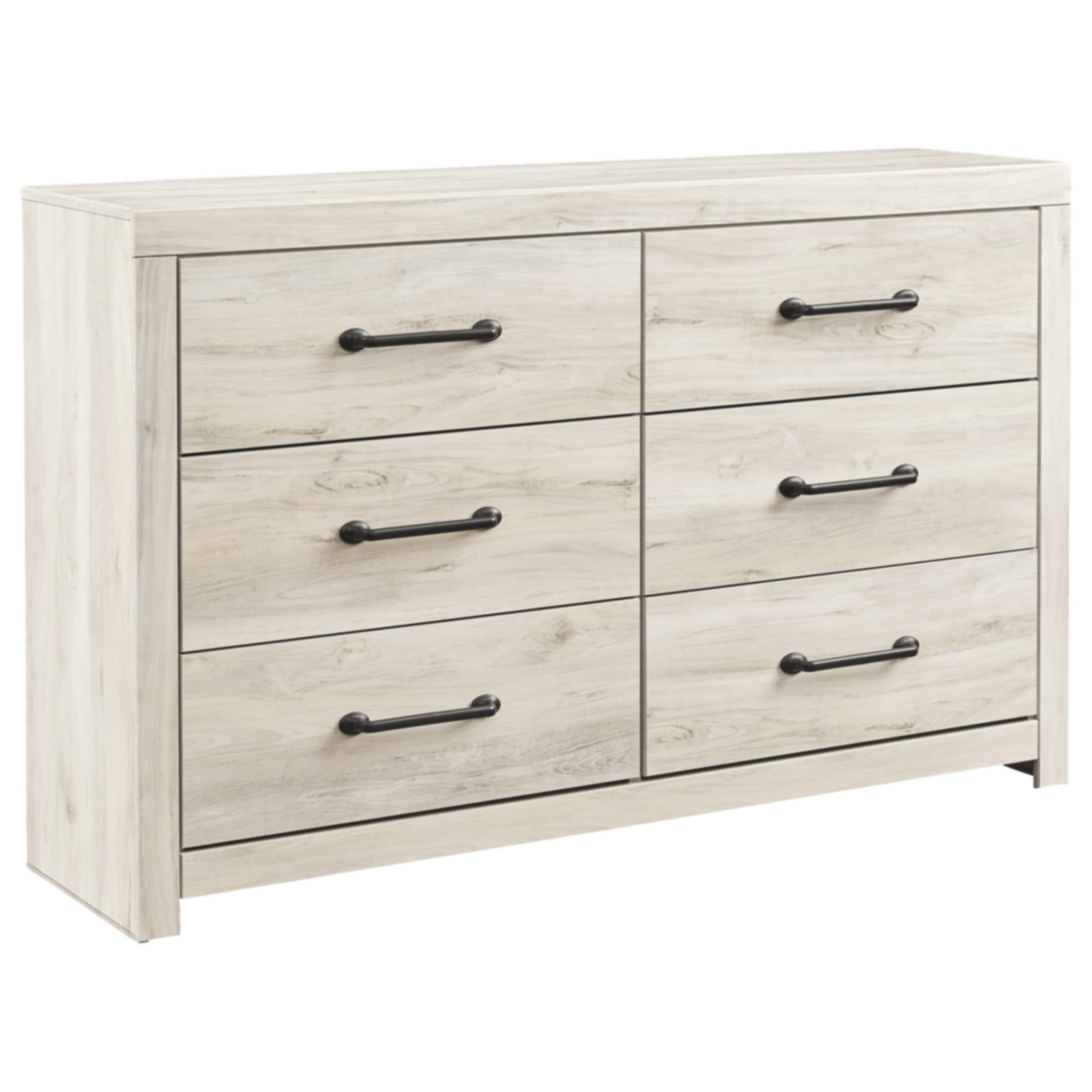 Cambeck Whitewash 6 Drawer Dresser