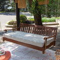 Cambridge Casual Como Outdoor Swing Daybed With Cushion