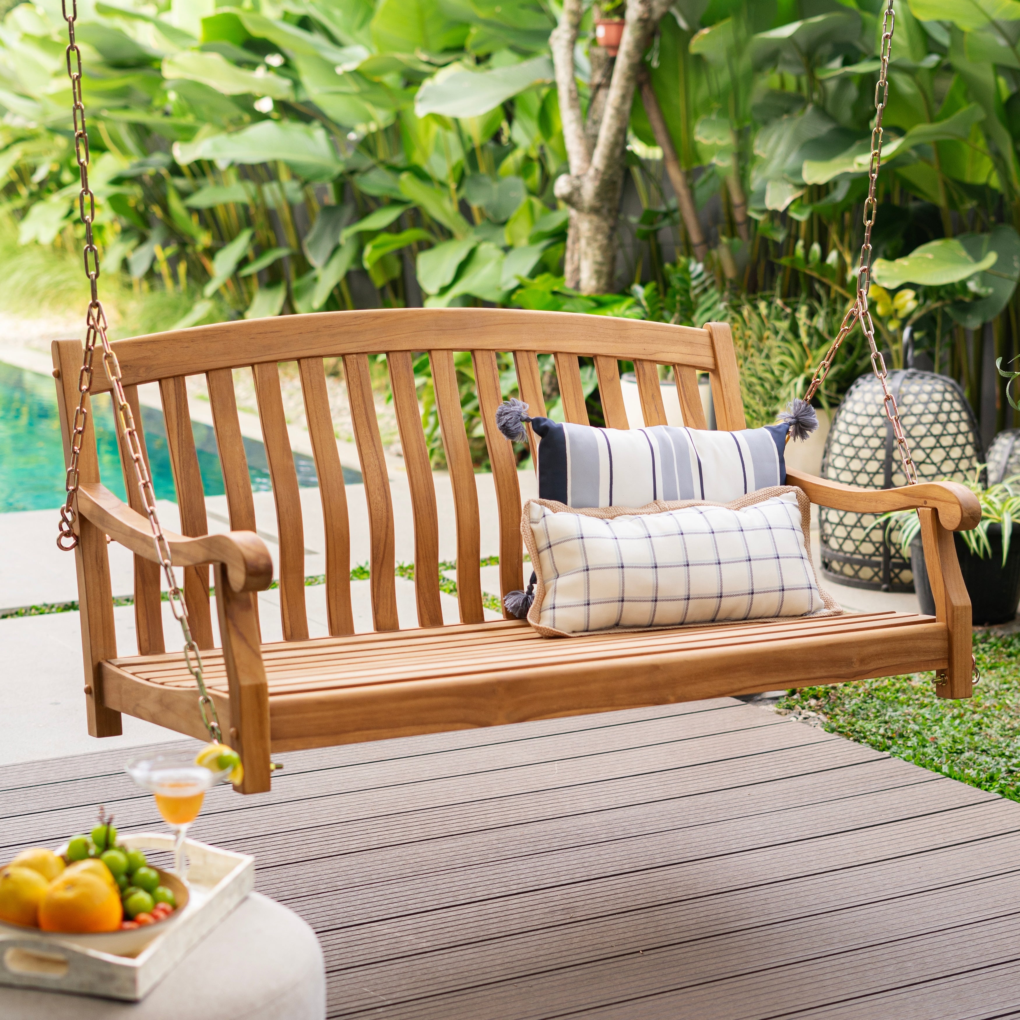 Cambridge Casual Sherwood Teak Swing