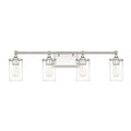 Capital Lighting Camden Collection 4 Light Polished Nickel Bath Vanity Light