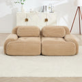Camel Sectional Sofa Couch Modular Sofa Couch For Living Room Rustic Loveseat 2 Seater Sofa Couch Settee