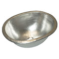 Cameo Brushed Nickel Undermount Drop In Oval Bathroom Sink