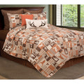Cameran Ridge Rustic Microfiber Quilt Set