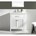 Cameron 30 Single Sink Vanity In White