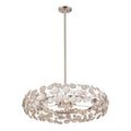 Camora 26 Inch Wide 3 Light Chandelier In Nickel