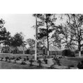 Camp Logan Black And White Gallery Wrapped Canvas