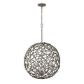 Campagne Luxe Six Light Pendant From The Hendren Collection