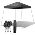 Easy Pop Up Instant Party Folding Sunshade Canopy Tent White