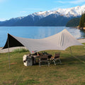 Camping Tent Tarp Waterproof Sun Shade Canopy