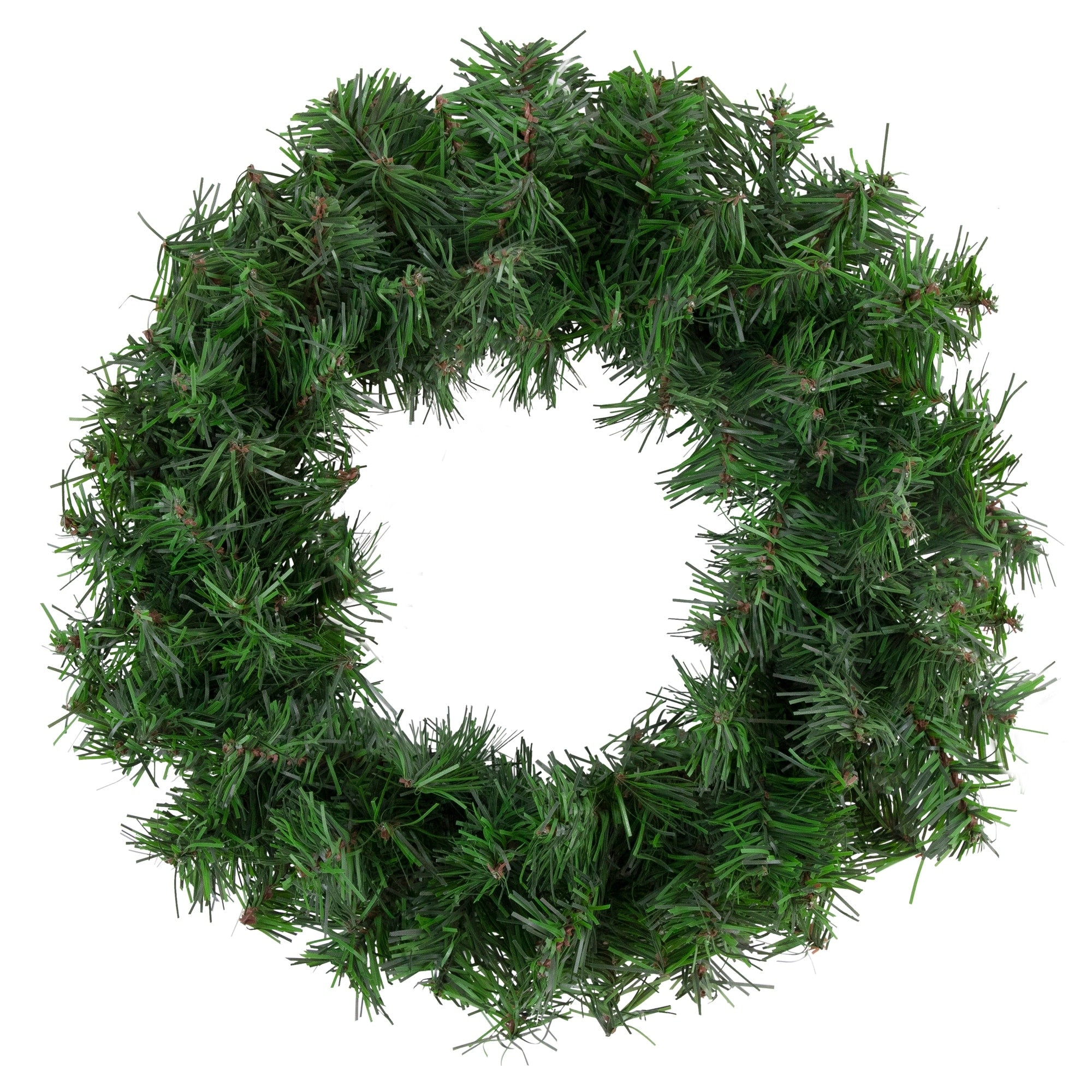 12 Mini Canadian Pine Artificial Christmas Wreath Unlit