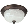 Canarm Ifm41313 2 Light 13 Wide Flush Mount Ceiling Fixture Oil Rubbed Bronze N A