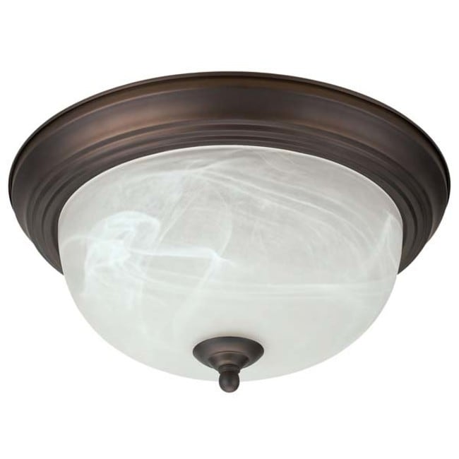 Canarm Ifm41313 2 Light 13 Wide Flush Mount Ceiling Fixture Oil Rubbed Bronze N A