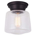 Canarm Ifm623A08 Mill 1 Light 8 Wide Semi Flush Ceiling Fixture Oil Rubbed Bronze N A