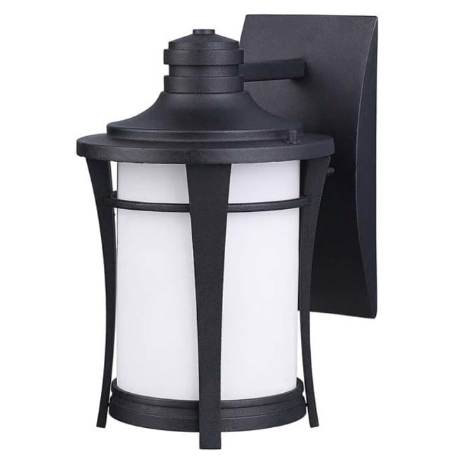 Canarm Iol138 Maya 1 Light 10 3 4 High Outdoor Wall Sconce Black N A