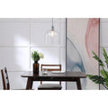 Ivy Terrace Candie 10 Inch 1 Light Clear Glass Pendant