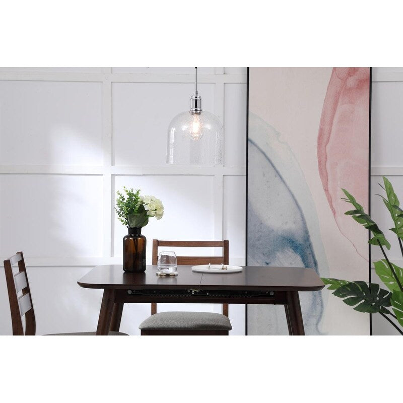 Ivy Terrace Candie 10 Inch 1 Light Clear Glass Pendant