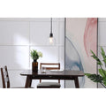 Ivy Terrace Candie Clear Glass And Metal 6 Inch 1 Light Pendant