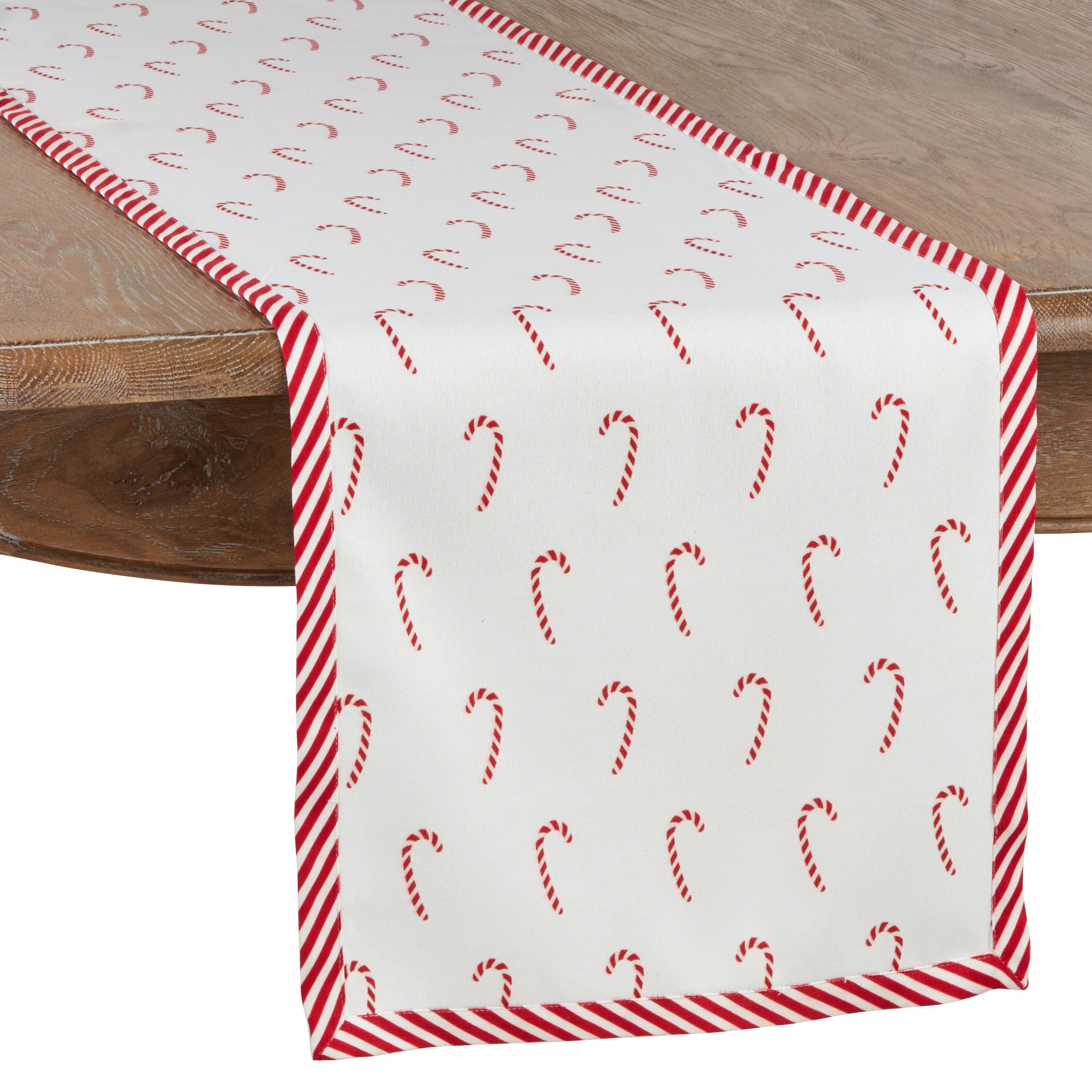 Candy Cane Long Table Runner.