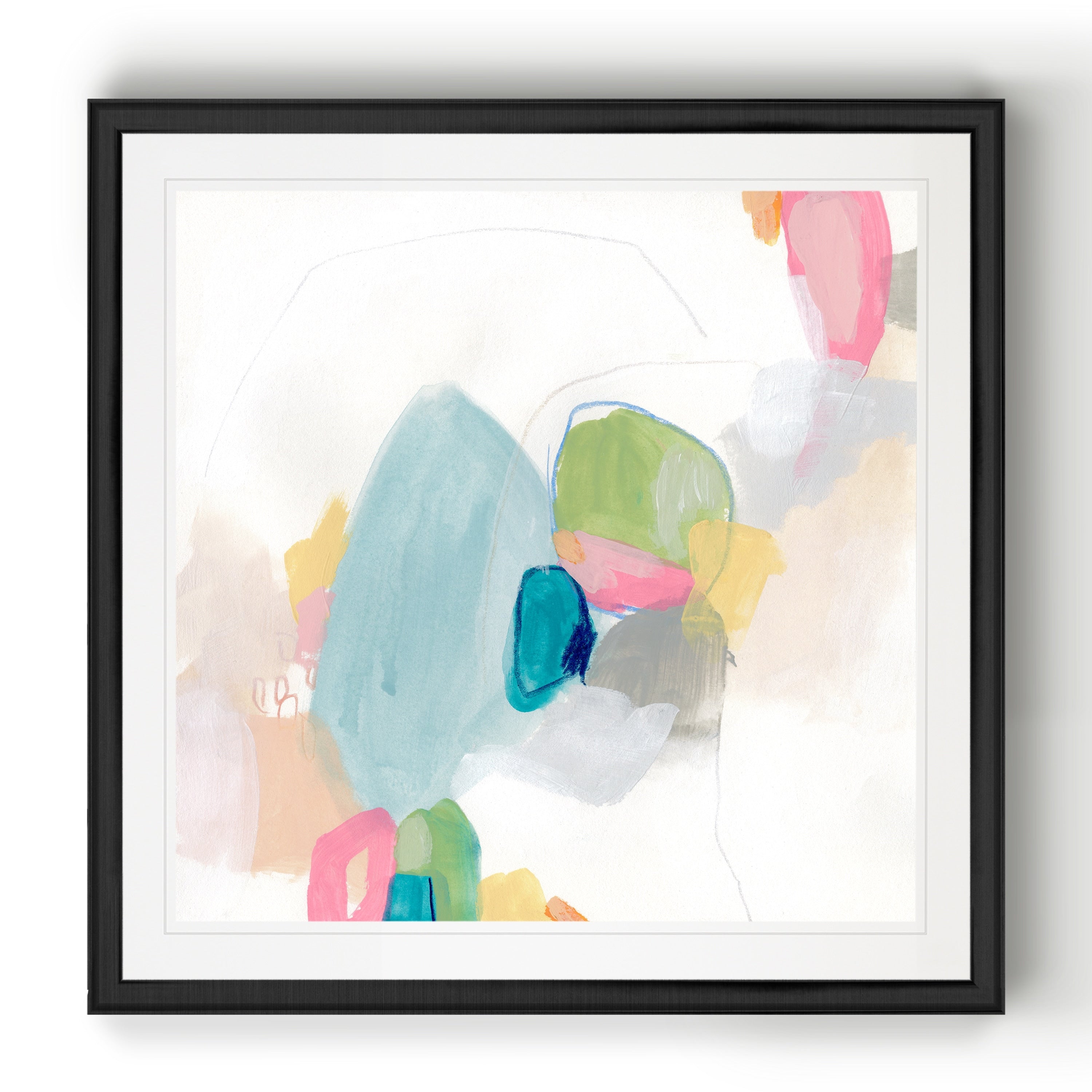 Candy Jacket Ii Black Framed Print
