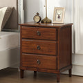 Canfield Brown 3 Drawer Nightstand By Greyson Living