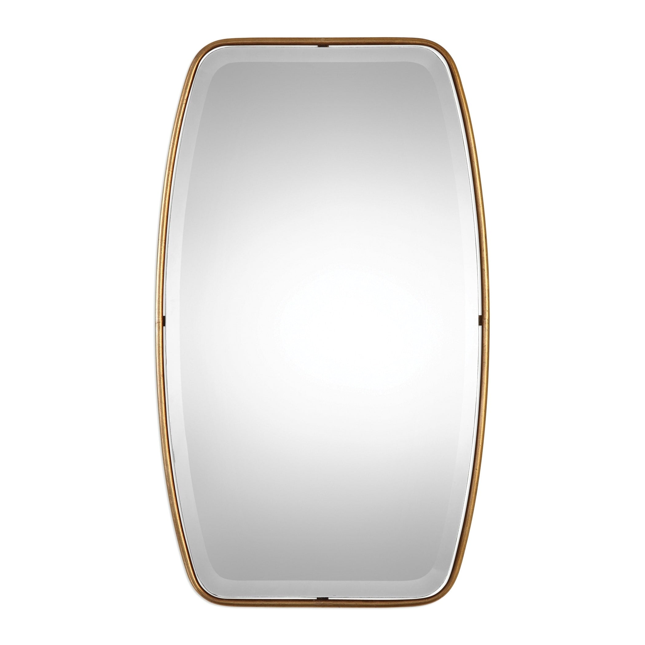 Canillo Antiqued Gold Mirror Antique Silver 21X36.125X0.75